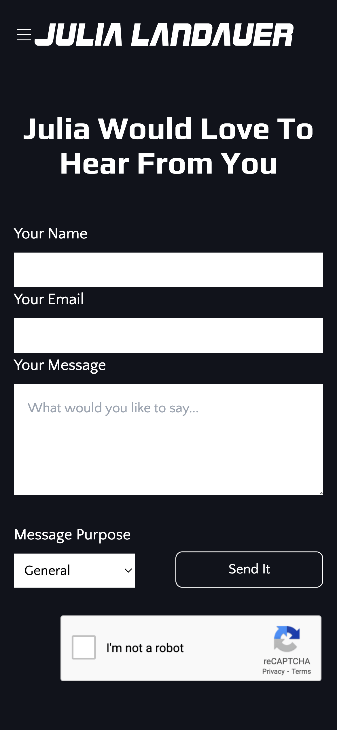 Julia Landauer Racing Showcase Image 