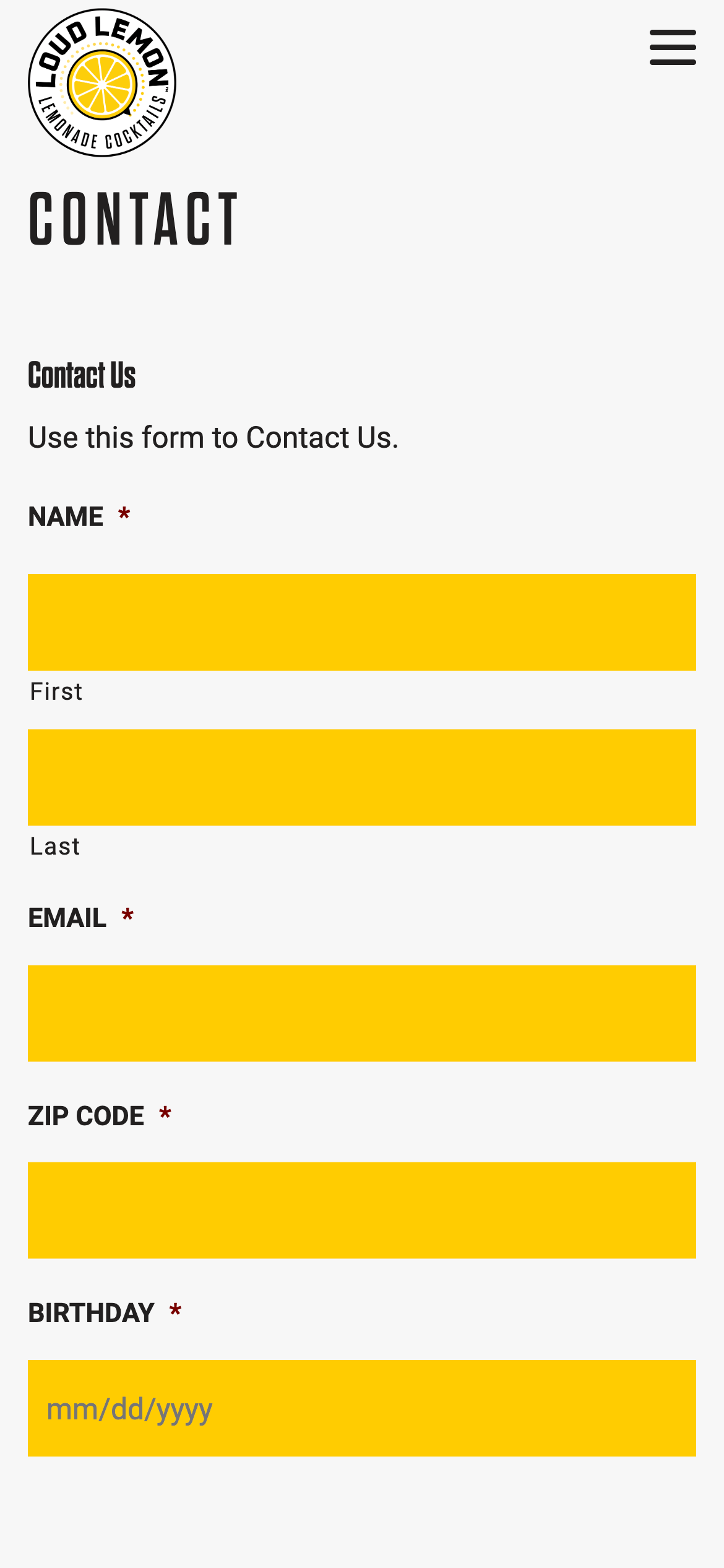 Loud Lemon Showcase Image 